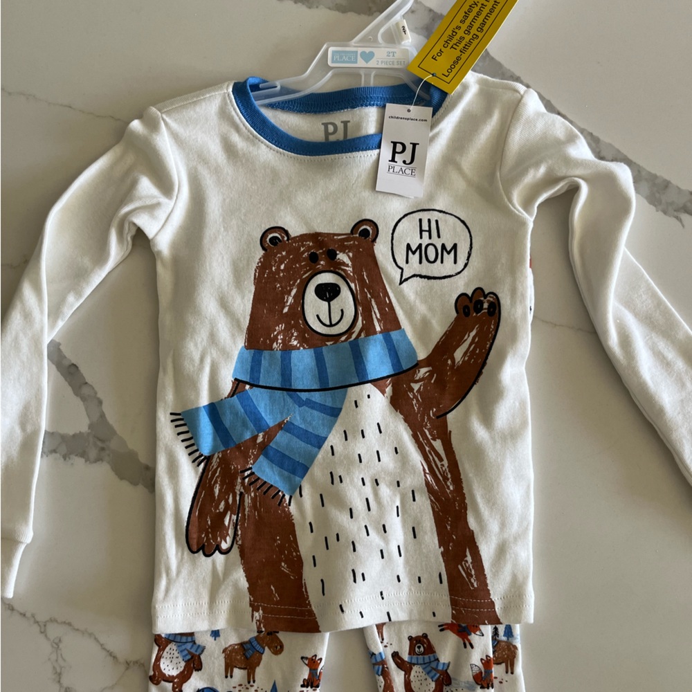 2t long-sleeve pajama set. NWT